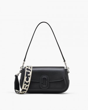 Black Marc Jacobs The Large Clover Shoulder Bag | 046LOJBQM