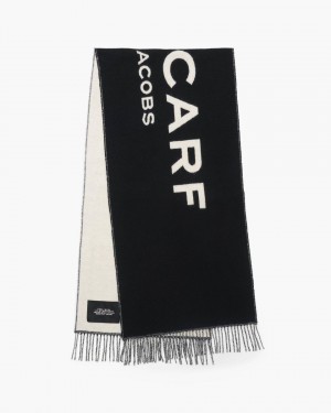 Black Marc Jacobs The Scarf | 069BODFTJ