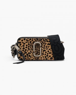 Black Multicolor Marc Jacobs The Cheetah Haircalf Snapshot | 041ILHDZM
