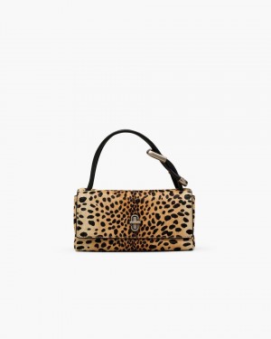 Black Multicolor Marc Jacobs The Cheetah Haircalf Mini Dual Bag | 301XKOCZP
