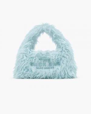 Blue Marc Jacobs The Faux Fur Mini Sack Bag | 316HTSJLW