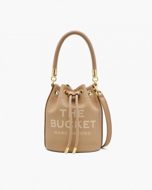 Brown Marc Jacobs The Leather Bucket Bag | 925OPLDMW