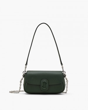 Dark Green Marc Jacobs The Clover Shoulder Bag | 536TQIJEU