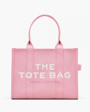 Pink Marc Jacobs The Canvas Large Tote Bag | 496RQBGMP