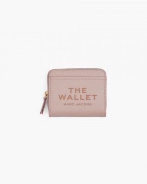 Rose Marc Jacobs The Leather Mini Compact Wallet | 428CBJYTP