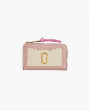Rose Multicolor Marc Jacobs The Utility Snapshot Top Zip Multi Wallet | 026EKPLIB