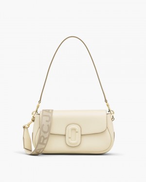 White Marc Jacobs The Large Clover Shoulder Bag | 873MZSWCX