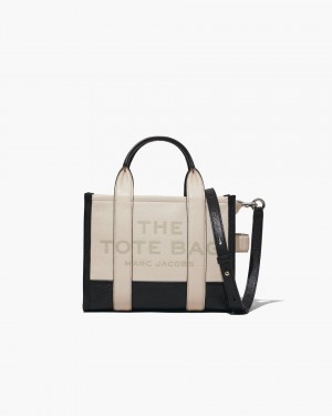White Multicolor Marc Jacobs The Colorblock Small Tote Bag | 513UBQDFO