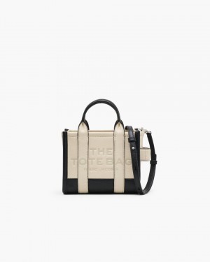 White Multicolor Marc Jacobs The Colorblock Crossbody Tote Bag | 870NPRSUO